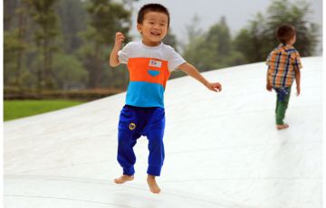 這個夏天帶孩子來體驗無動力游樂吧